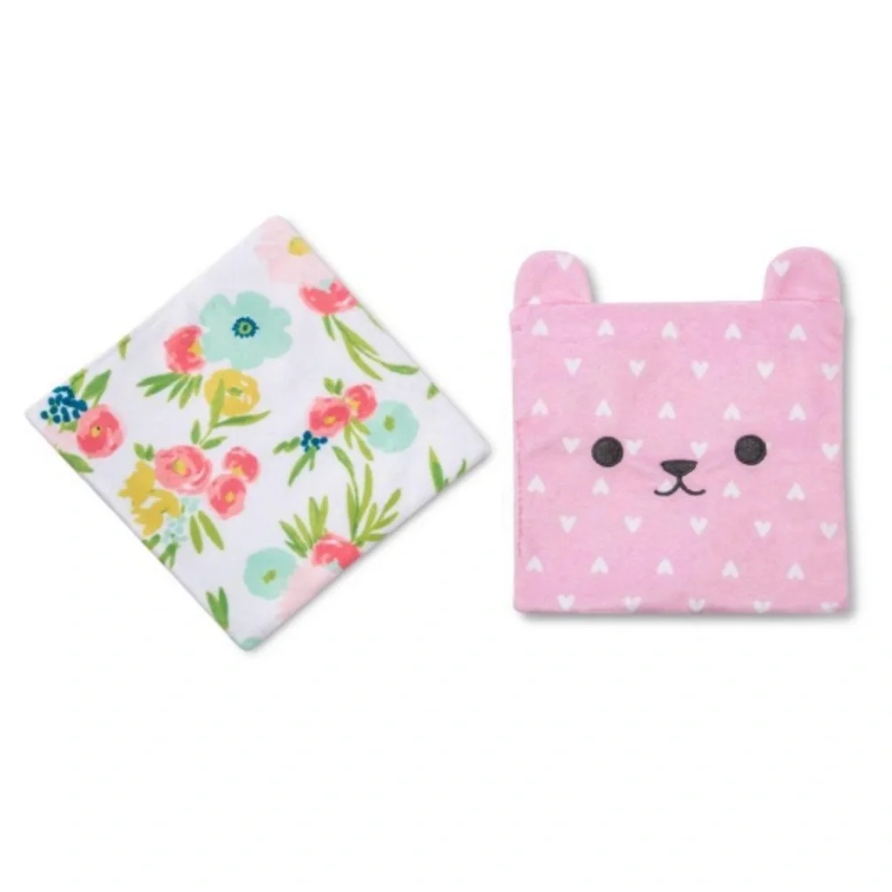 Crinkle Baby Paper 2pk - Cloud Island Pink